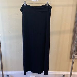 Black Caslon Maxi skirt, size XL petite.